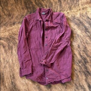 Eddie Bauer Maroon Women's Shirt